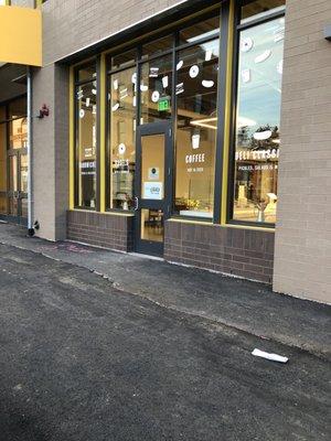 Harding Street entrance time use when Public Market is closed.