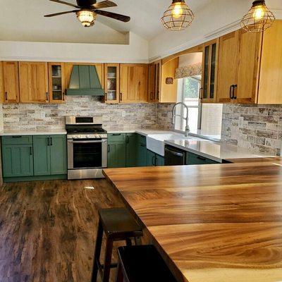 Modern country kitchen remodel