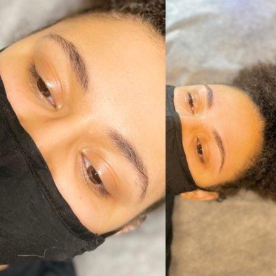 Eyebrow shaping