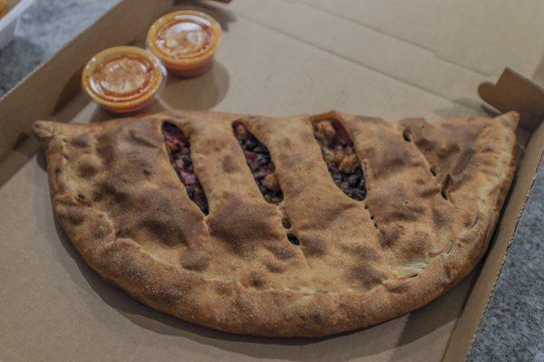 Meat lover Calzone