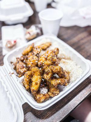 Sesame chicken