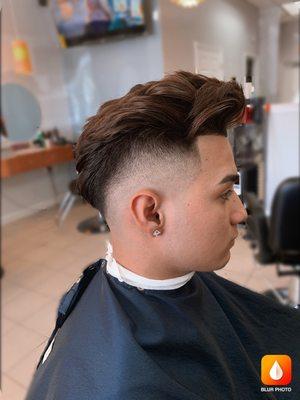 Men haircut and style