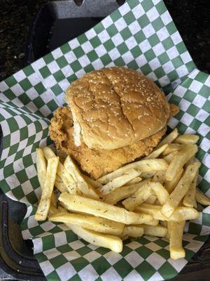 Fried Chicken Samich