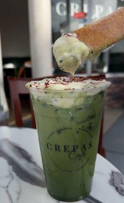 Matcha Tiramisu Latte