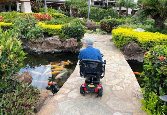 Explore Ko Olina Beach Villas with the UGoMobility Scooter.