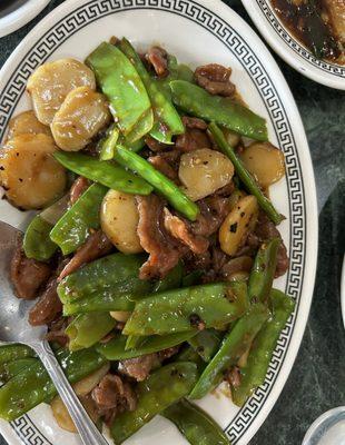 Beef with Snow Peas