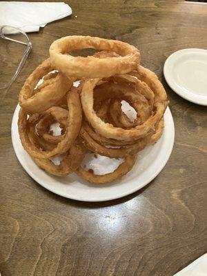 Small order of onion rings