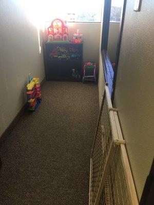 Adorable play room for children.