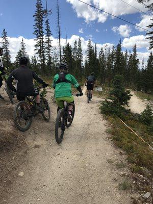 Evergreen Bike Shop outing at Trestle.