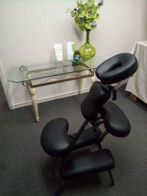 We offer chair massage