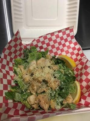 Our own classic chicken caesar salad.