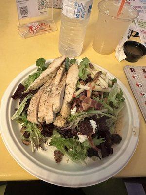 Salad with chicken