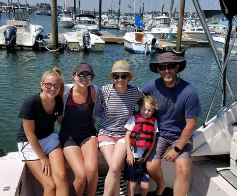 Family fishing trip with Captain Ben (Kristin K Charters)