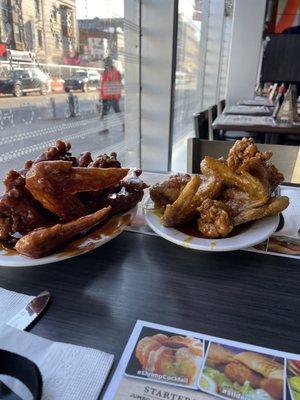 Sticky Wings and Hennessy Wings