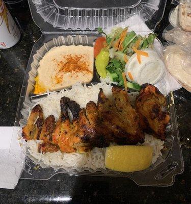 Cornish Chicken Kabob