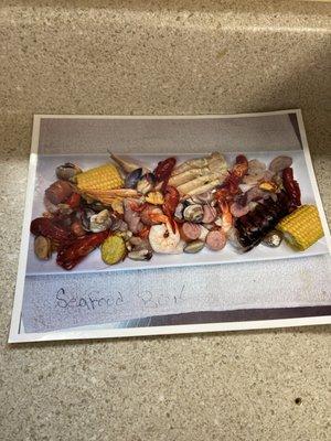 Seafood broil