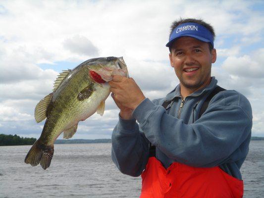 Bass fishing Pelican lake Orr, MN