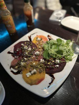 Beet carpaccio