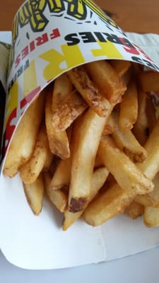 Large fries.