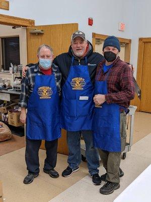 Aprons Printed
with Kiwanis logo