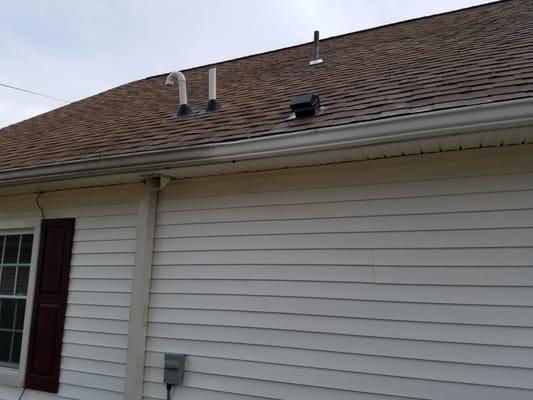 Gutter Brightening in Palmer Heights, PA  18045!