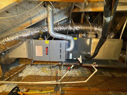 residential furnace installation