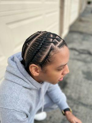 Freestyle braids by Nullah