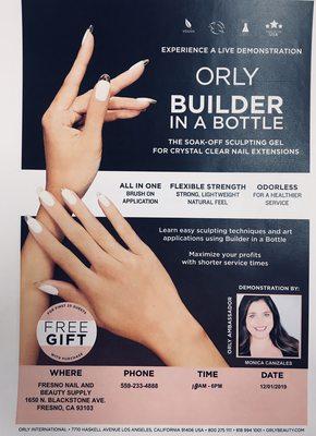 FREE ORLY demo on December 1, 2019!