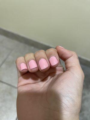 Regular manicure