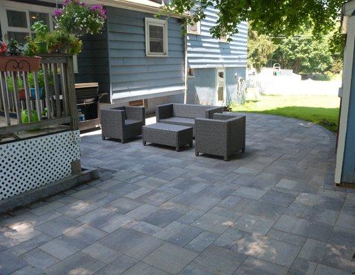 Paver patio