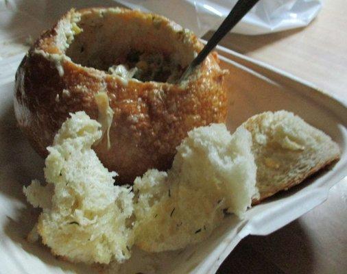 Sourdough Bread Bowl goodness...