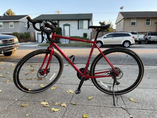 Trek 520 purchased from Hyland Family Bicycles