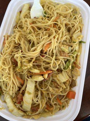 Singapore Rice Noodles...excellent!