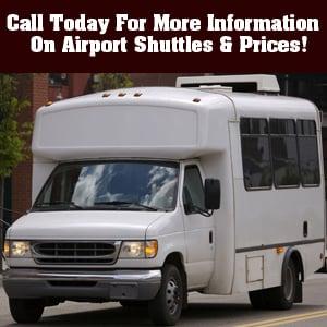 Airport shuttle bus, party bus, and wine tour shuttle bus