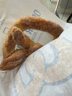 Cinnamon Sugar Pretzel