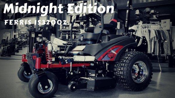 Ferris Midnight Edition....it's like riding your easy chair and cutting your grass at the same time!