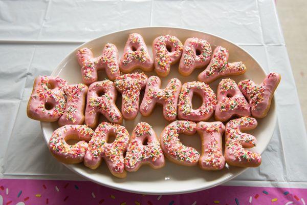 Billy's Donuts made my daughters birthday donuts so perfectly! It came out just as I imagined if not better!