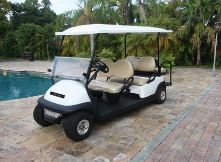 6 passengers golf carts