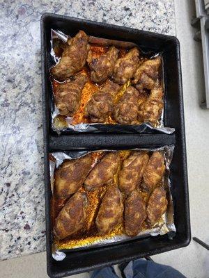 bbq Chicken Wings Dings and buffalo wings dings