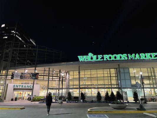 Night Shot of Entrance