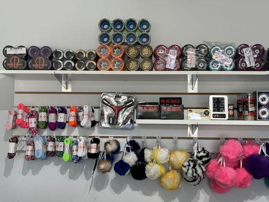 Fly Rollers The Skate Shop. Wheels, Laces, Bearings, Pom Poms, and more.