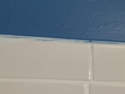 Did not smooth walls before painting and did not avoid painting in areas that should not have paint!