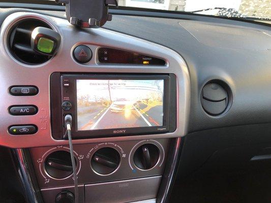 Rear view camera