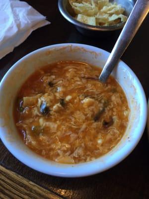 Hot and sour soup.