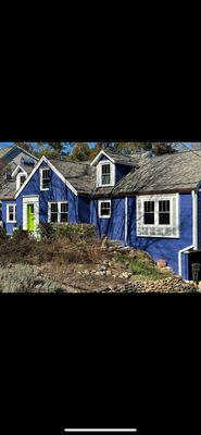 Here is a house where we installed Hardie Plank siding, new roof, gutters and painted the entire house with Sherwin Williams Paint.