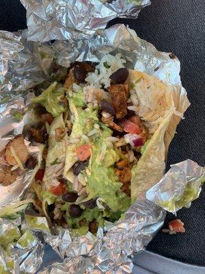 "Tacos" 11 dollars for this mess