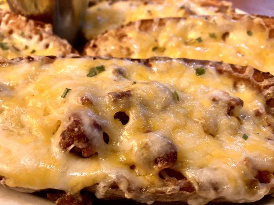 Loaded potato skins