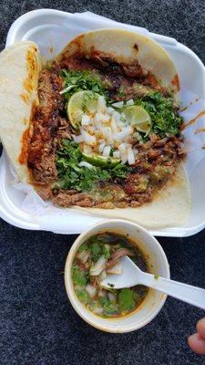 Ricos tacos de birria de res fernandoeltaquero 680 commercial st san jose ca 95112