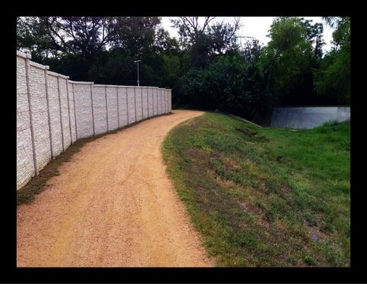 Not the most inviting park entrance ever.