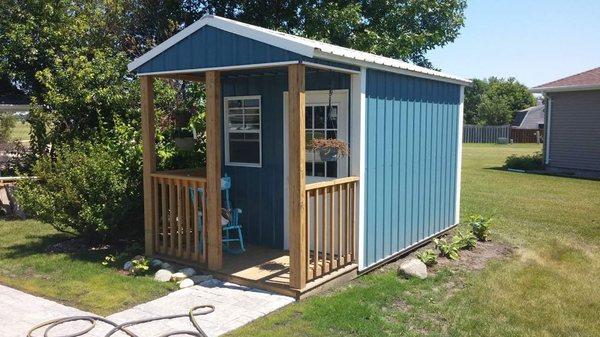 8x16 Cabin in Metal